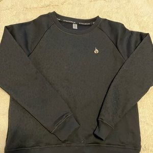 NWOT Ryderwear Black Cheetah Print Sweatshirt (Crew Neck)